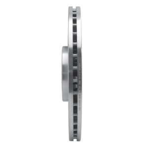 Volvo XC90 Brake Rotor (1) - Front Left - R1 Concepts - Drilled & Slotted - Silver - `16-`26